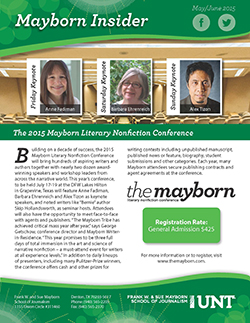 Mayborn Insider May-June 2015